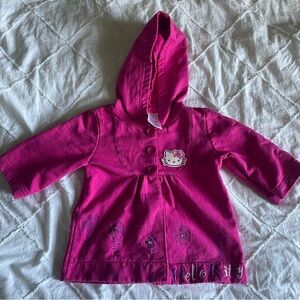 Y2K Hello Kitty Pink Coat